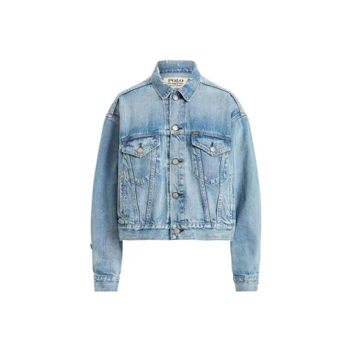 Polo Ralph Lauren Cropped Coats Women's Blue