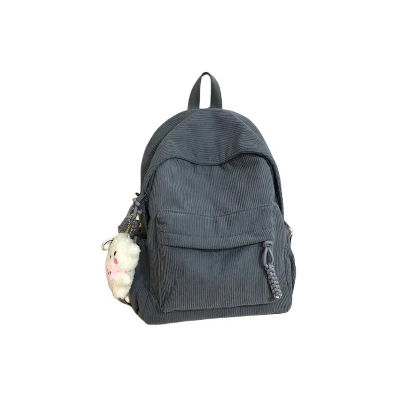 SUN EARTH &U Corduroy Backpack Regular Unisex Multicolor-12
