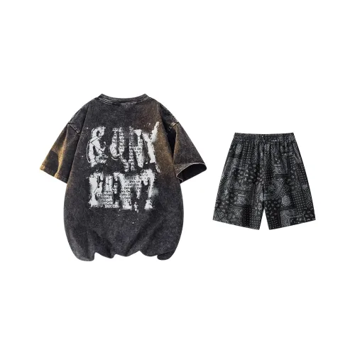 Qnxeey Casual Sportswear Unisex