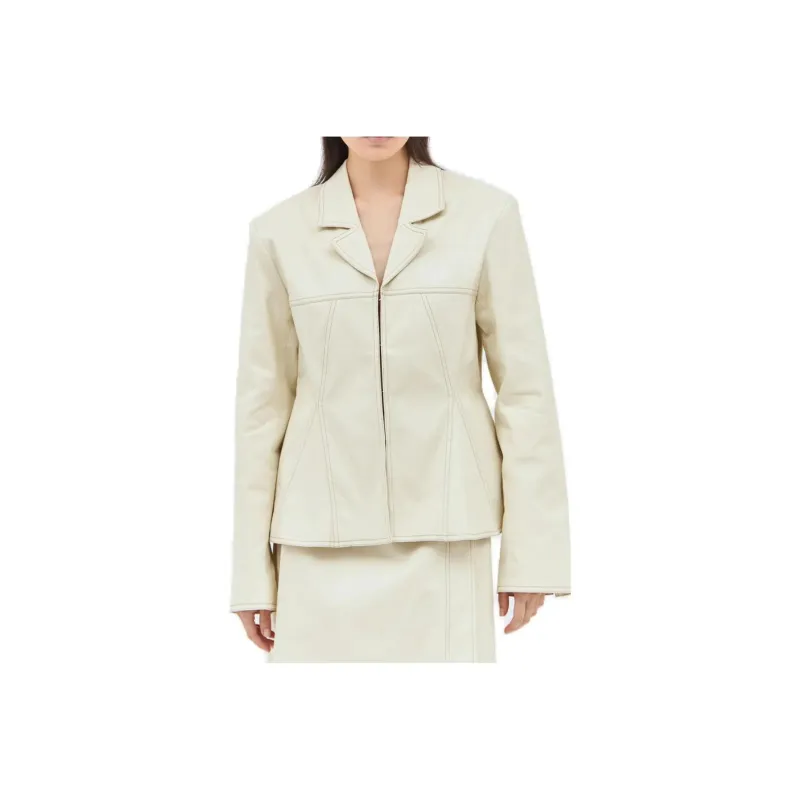 GANNI Slim Fit Blazer-0