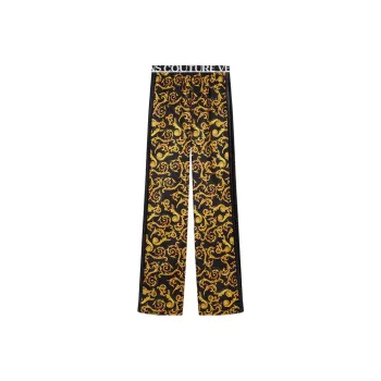 VERSACE JEANS COUTURE SS23 Casual Pants Women's Black