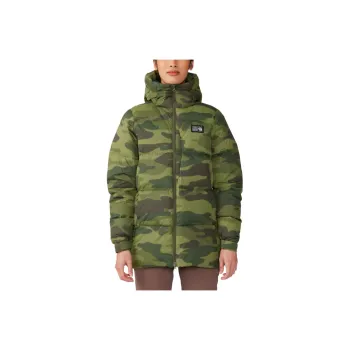 MOUNTAIN HARDWEAR Nevadan™ Down Parka Down Jacket Women's Deep Matt Camo Print Multicolor