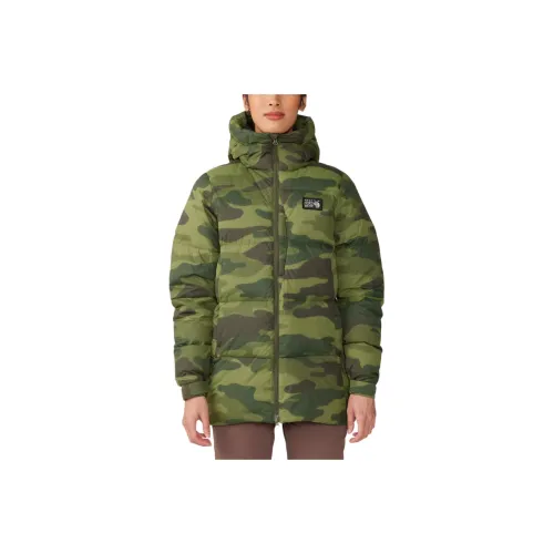 MOUNTAIN HARDWEAR Nevadan™ Down Parka Down Jacket Women's Deep Matt Camo Print Multicolor