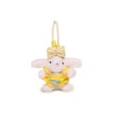 Yellow-Overalls with Hanging Ears Bunny