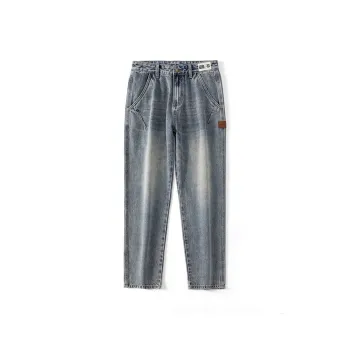 FCB ARCELONA Jeans Unisex Light Blue