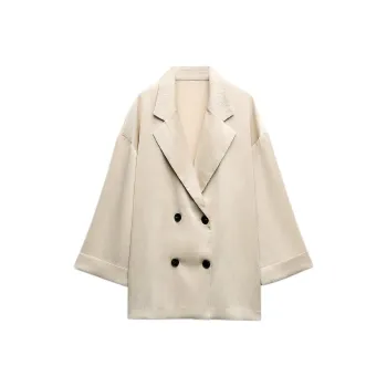 ZARA Business Suit Women's Sand