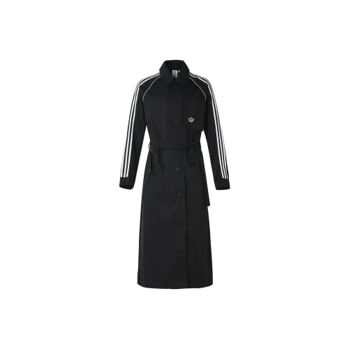 Adidas Originals Trench Coats Women
s Black
