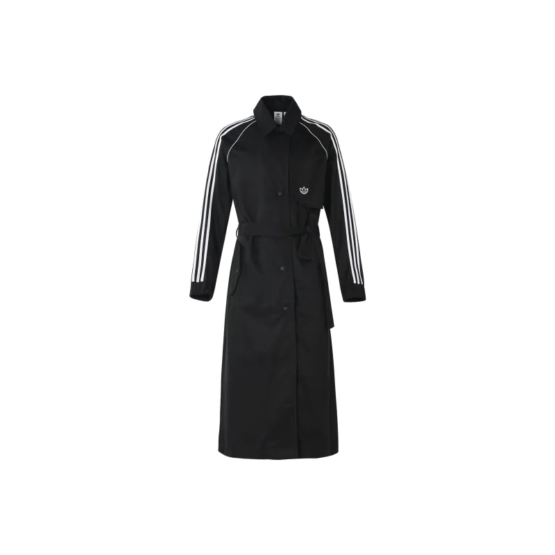 Adidas Originals Trench Coats Women's Black-0
