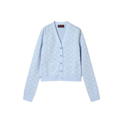 GUCCI Knitwear Women's Light Blue