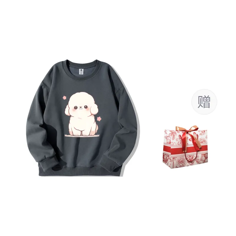 CHANGE SHE Sweatshirt Unisex White-12