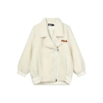 FILA Velvet Jackets Women's Beige
