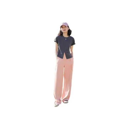 Demana Casual Pants Women's Light Peach Pink