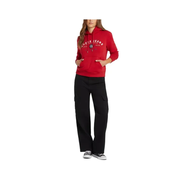 GUESS Sweatshirts Women's Red-0