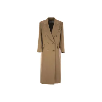 MaxMara Double Breasted Long Sleeved Coat