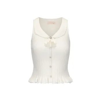 CHIWAWAMEME Knitwear Women's Cream Beige