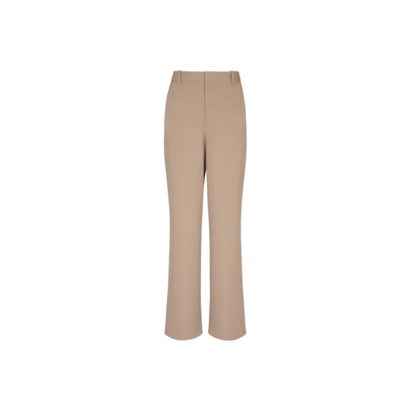 BALMAIN FW22 Casual Pants Women's Khaki-0