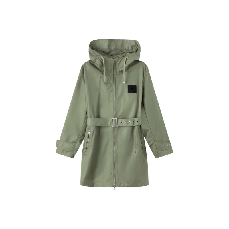 Burberry Trench Coat Women's Green-0