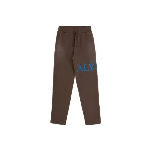 1017 ALYX 9SM Logo print Straight leg Track Pants