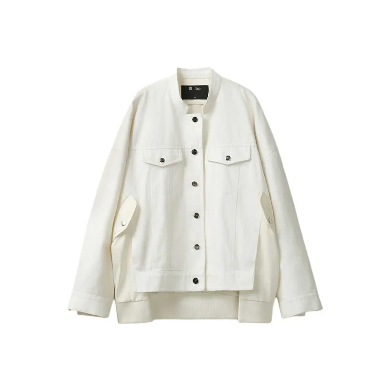 Broadcast Denim Jacket Women's W10 Snow-0