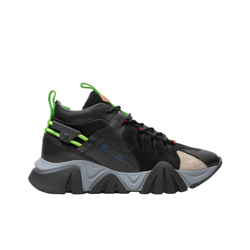 FANSIZHE Squalo Low Top Casual Shoes Men's Black-1