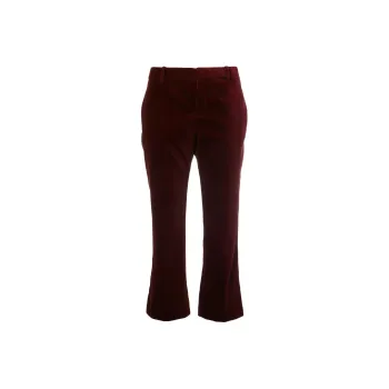 SAINT LAURENT Casual Pants Women's Black Red