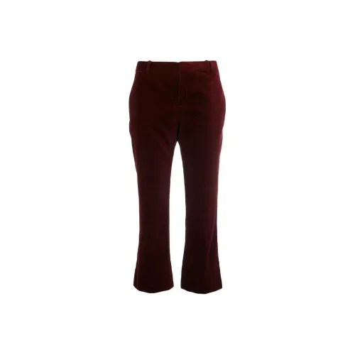 SAINT LAURENT Casual Pants Women's Black Red