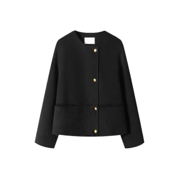 MOSIIMORII Coat Women's Ink Black