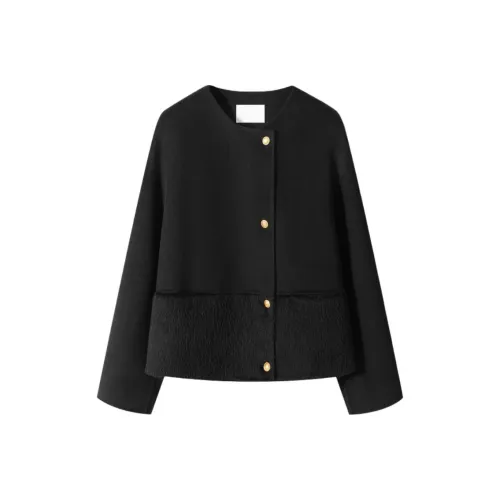 MOSIIMORII Coat Women's Ink Black