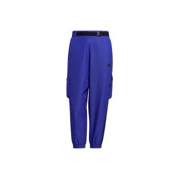 Adidas Knitted Sweatpants Women's Blue