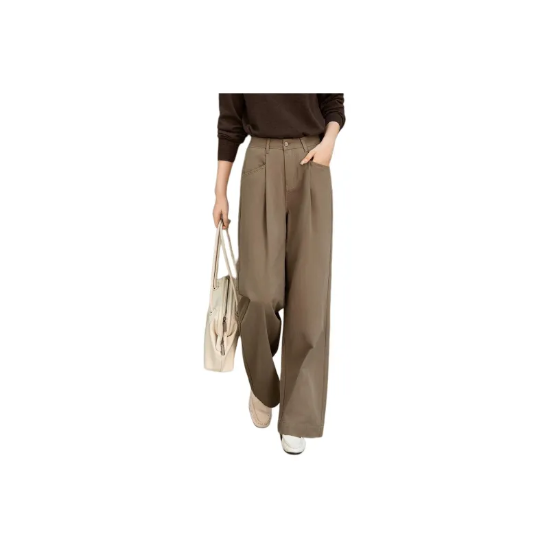XWI Casual Pants Women's Khaki Green-0