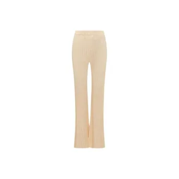 JIL SANDER Ribbed knit Trousers
