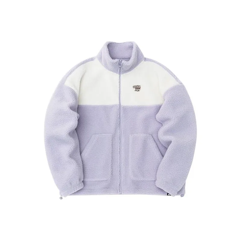 ANTA Life Collection Velvet Jackets Women's Purple-0