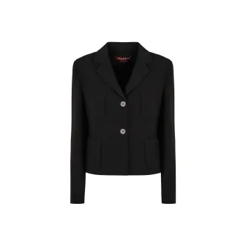 MaxMara Studio Single Breasted Cropped Jacket