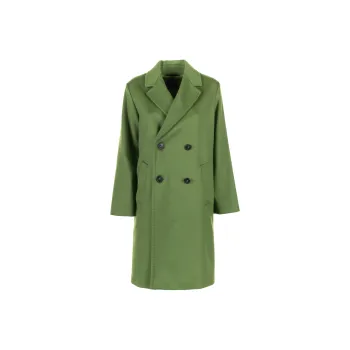 WEEKEND MaxMara Zum Double Breasted Long Sleeved Coat