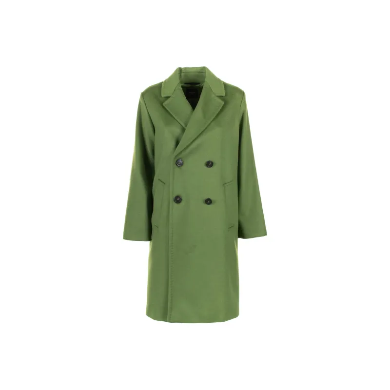 WEEKEND MaxMara Zum Double Breasted Long Sleeved Coat-0