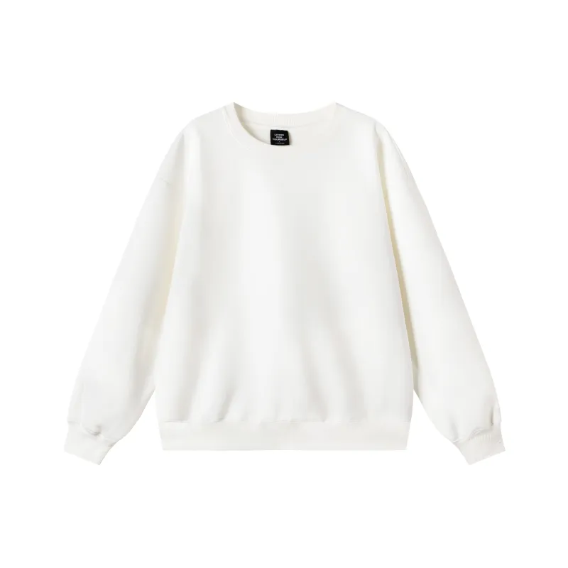 WOHOO Sweatshirt Unisex Light Yellow-0