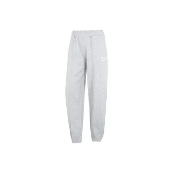 PUMA Knitted Sweatpants Women's Gray