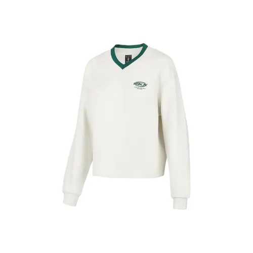 Skechers Skx Classic Sports Series Sweatshirt Women's Jade White