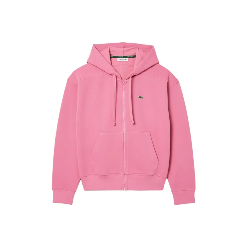 LACOSTE Zip up Piqué Hoodie-0