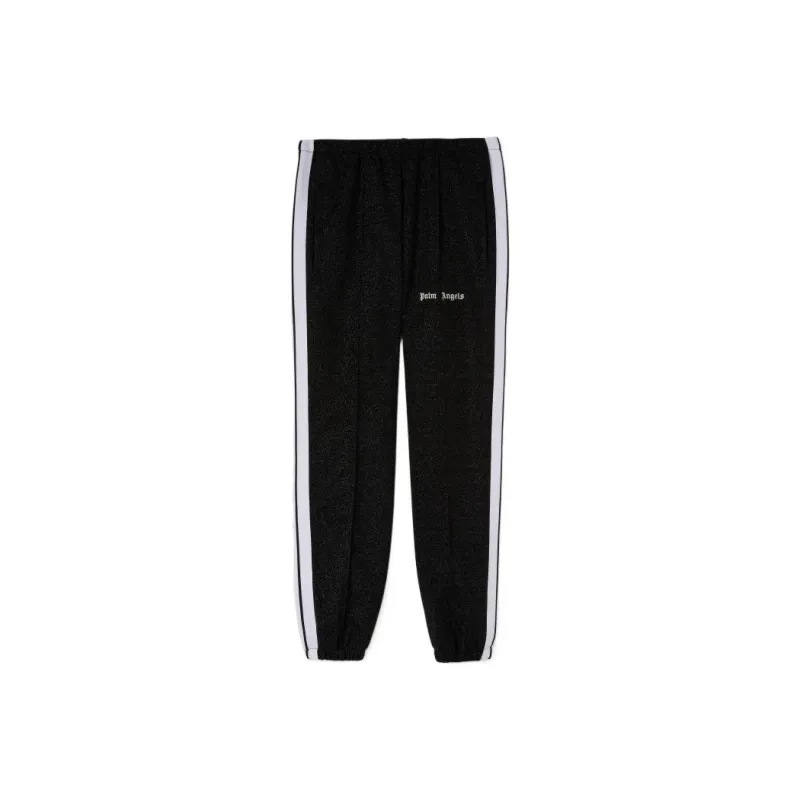 PALM ANGELS Knitted Sweatpants Women's Black-0