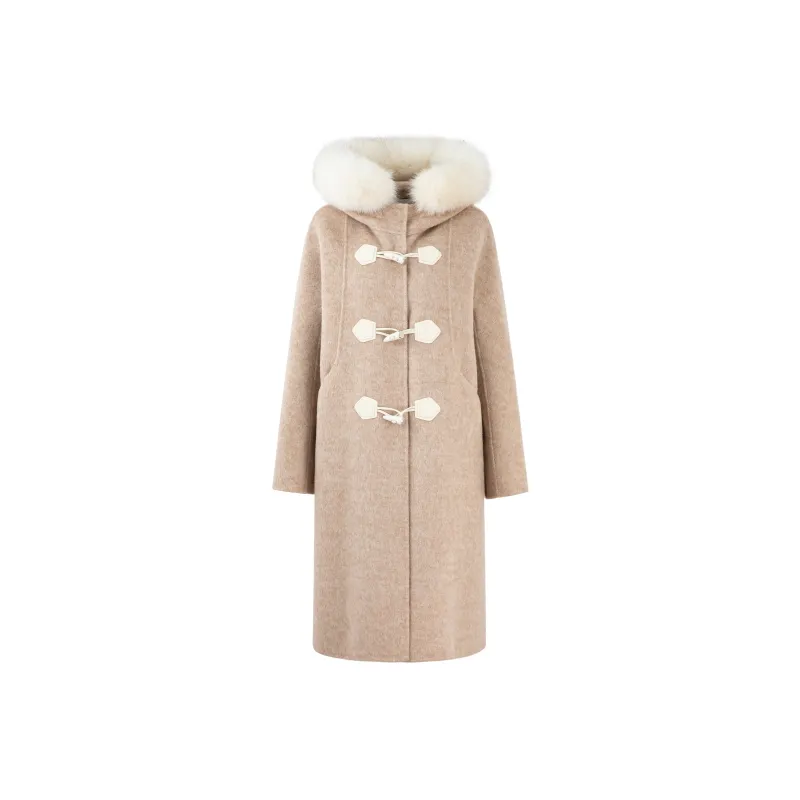 BASIC HOUSE Coats Women's Camel-0