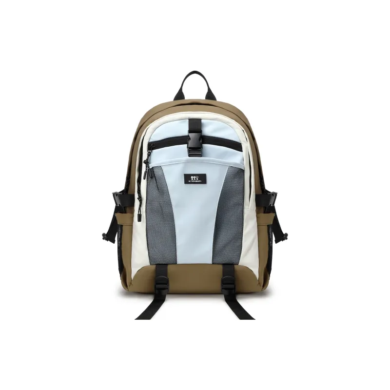 SNOOPY Polyester Backpack Large Size Unisex Pink/Sky Blue/Khaki/Purple-9