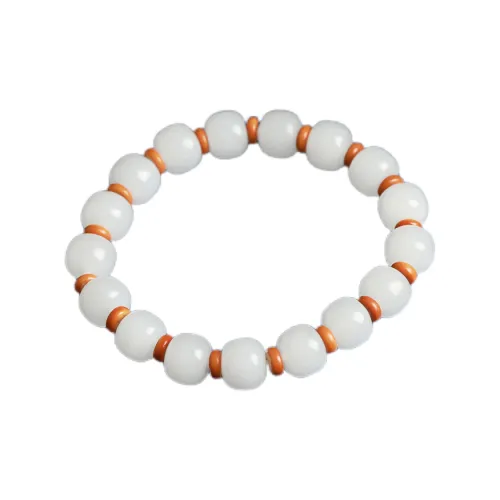 Liu Jinfu Natural Golden Silk Jade Bracelets Unisex