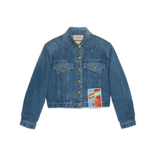 GUCCI Logo patch Denim Jacket