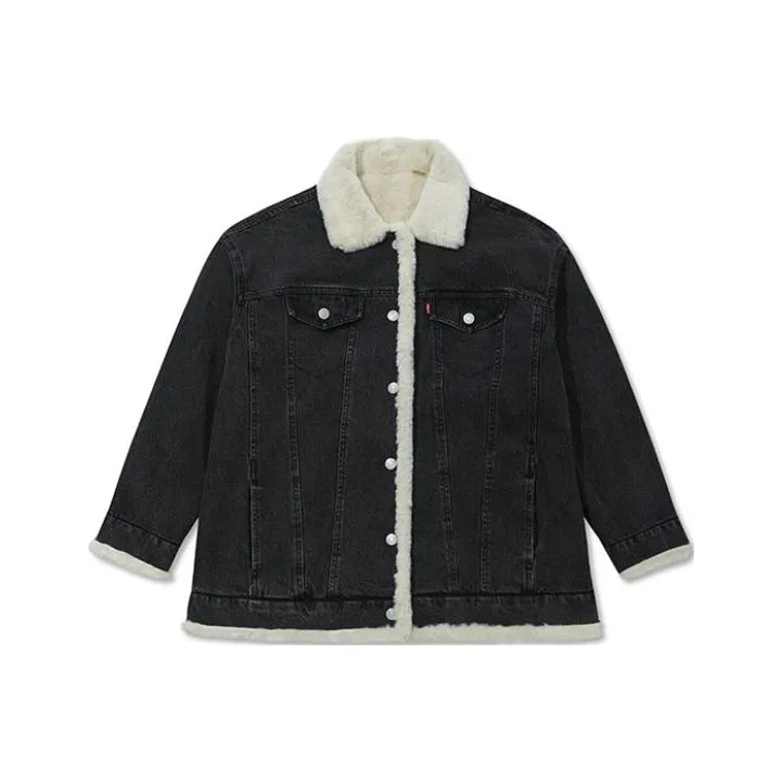 Levi's FW22 Denim Jacket Women's Smoke Gray-0