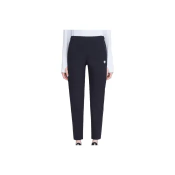 DESCENTE SNOWBOARD Series Knitted Sweatpants Women's Black