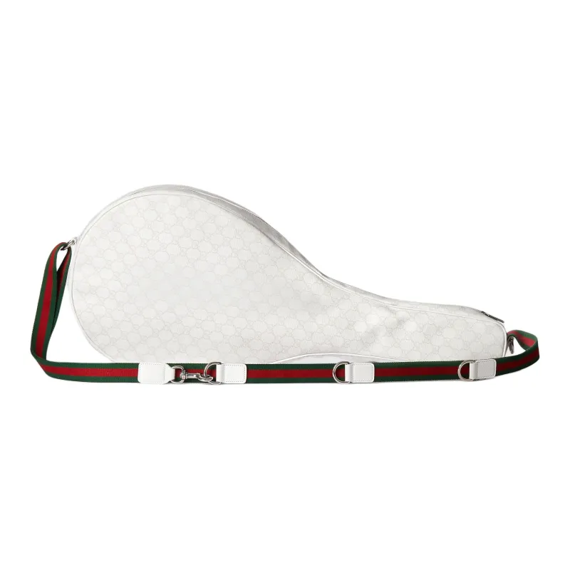 GUCCI Canvas Storage Bag Women's White-2