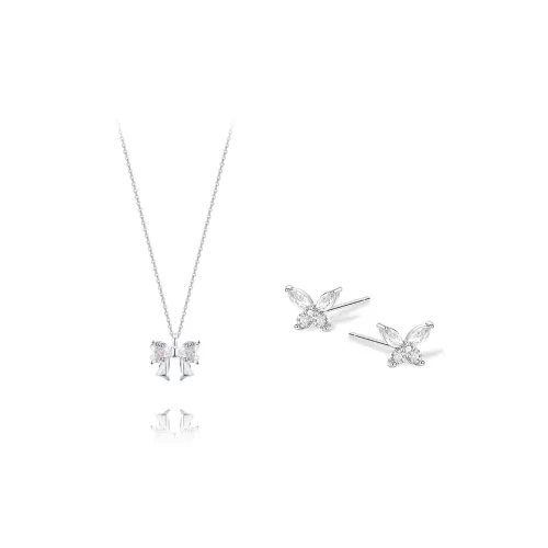 KUMET Sterling Silver Necklaces Women's