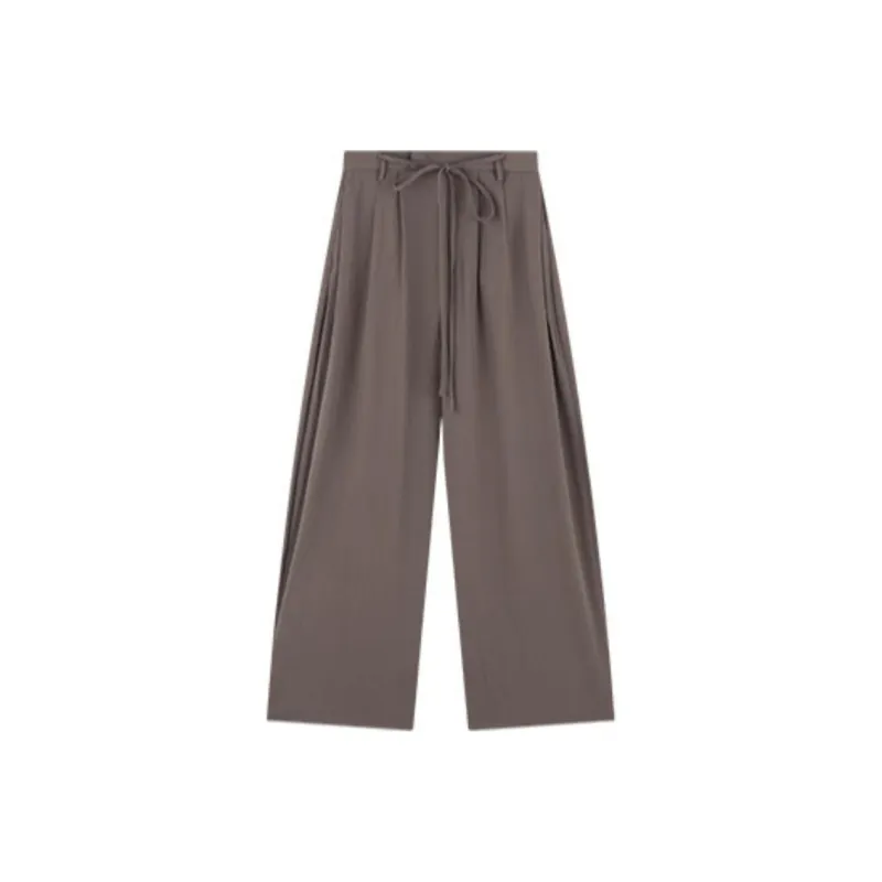 【dme】 Casual Pants Women's Brick Coffee-0