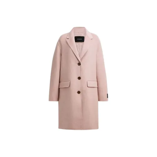 COACH Coats Women's Pink